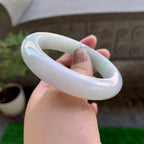 细糯种飘花平安镯（56mm）（yc246659）