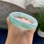细糯种蓝晴水贵妃手镯（55.2mm）（yc200957）