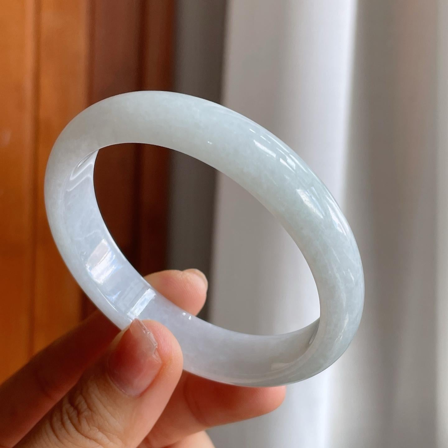 糯冰翡翠贵妃镯（57.5mm）（yc215243）