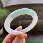 细糯种淡晴底圆条手镯（56mm）（yc240753）