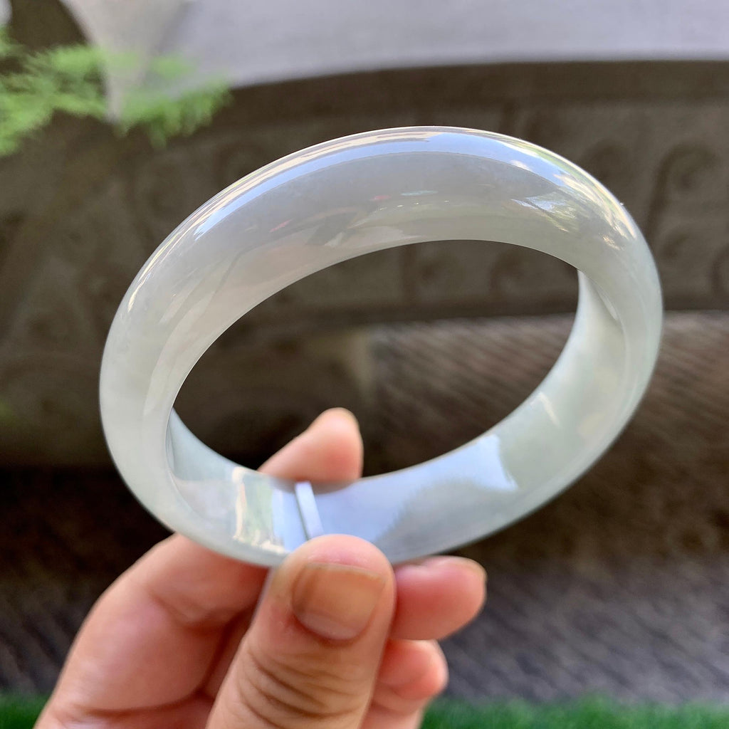 糯种淡晴底宽版轮胎手镯（59.3mm）（yc213144）
