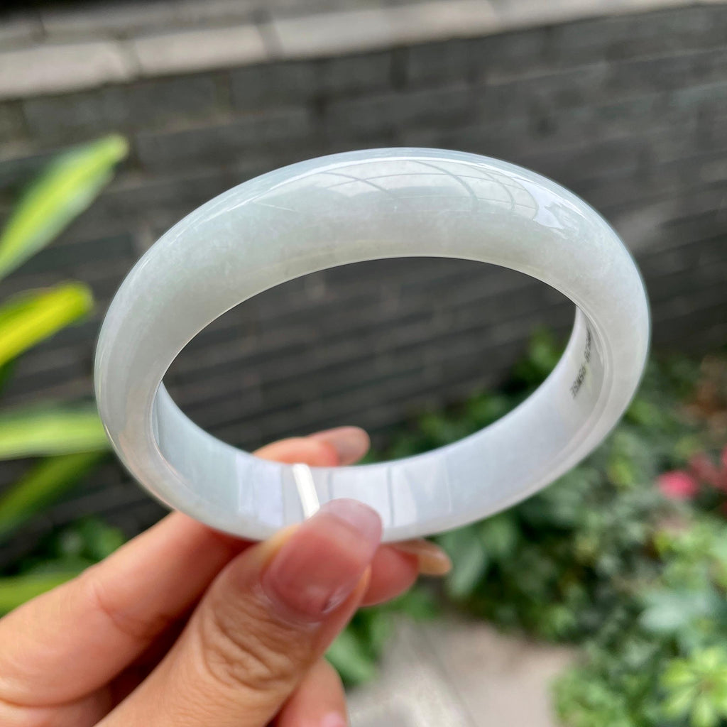 细糯种带底色平安镯（58mm）（yc297952）