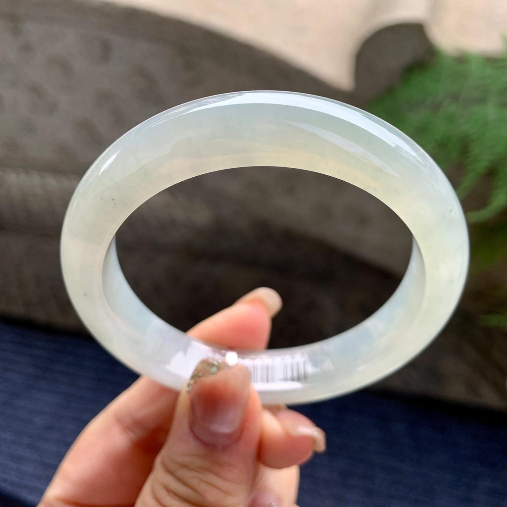 糯冰种无色平安镯（56mm）（yc297950）