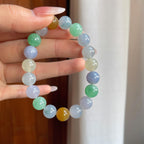 冰种多宝翡翠珠串手串（yc310466）