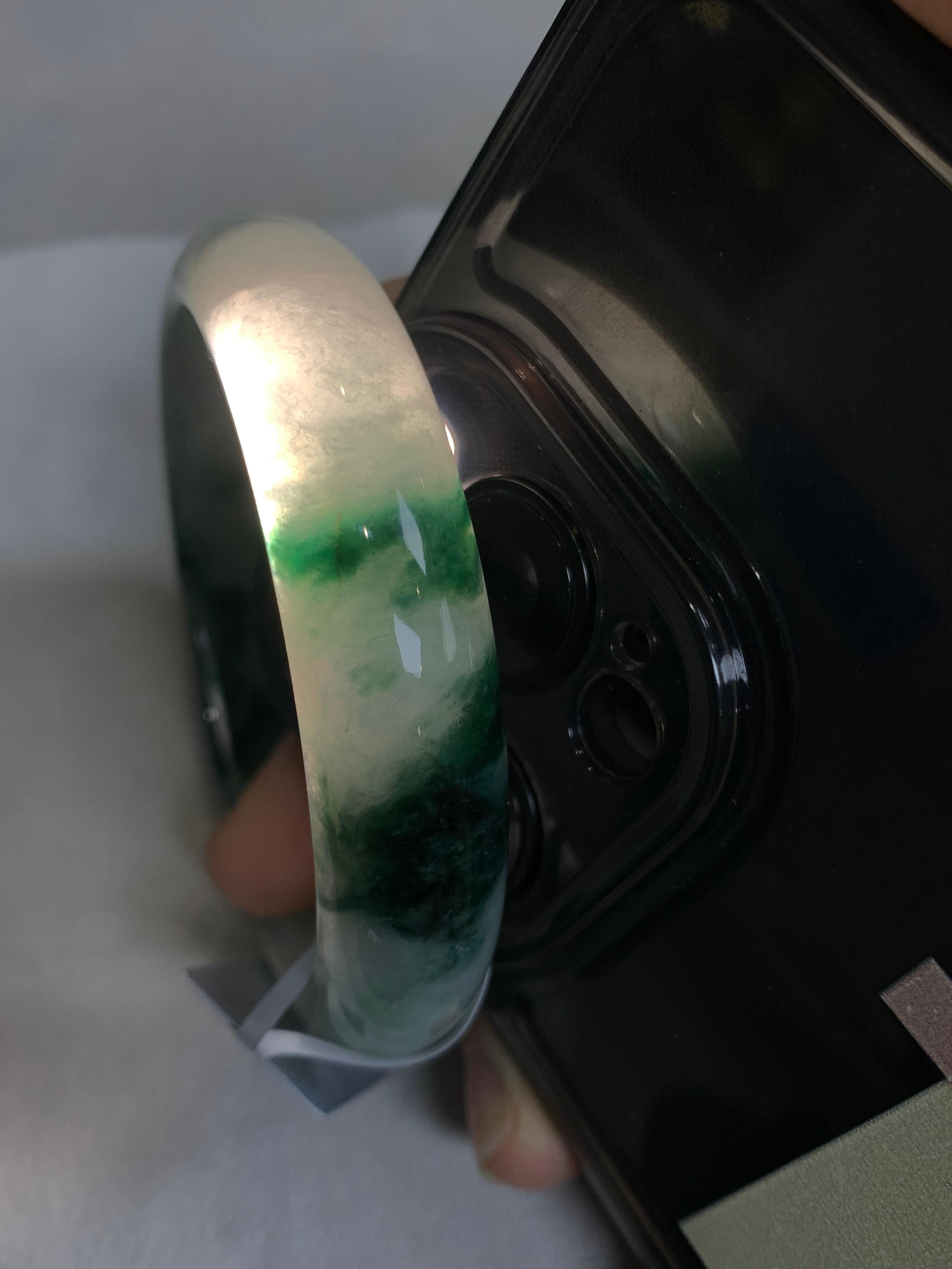 糯种飘花平安镯（57mm）（yc297959）