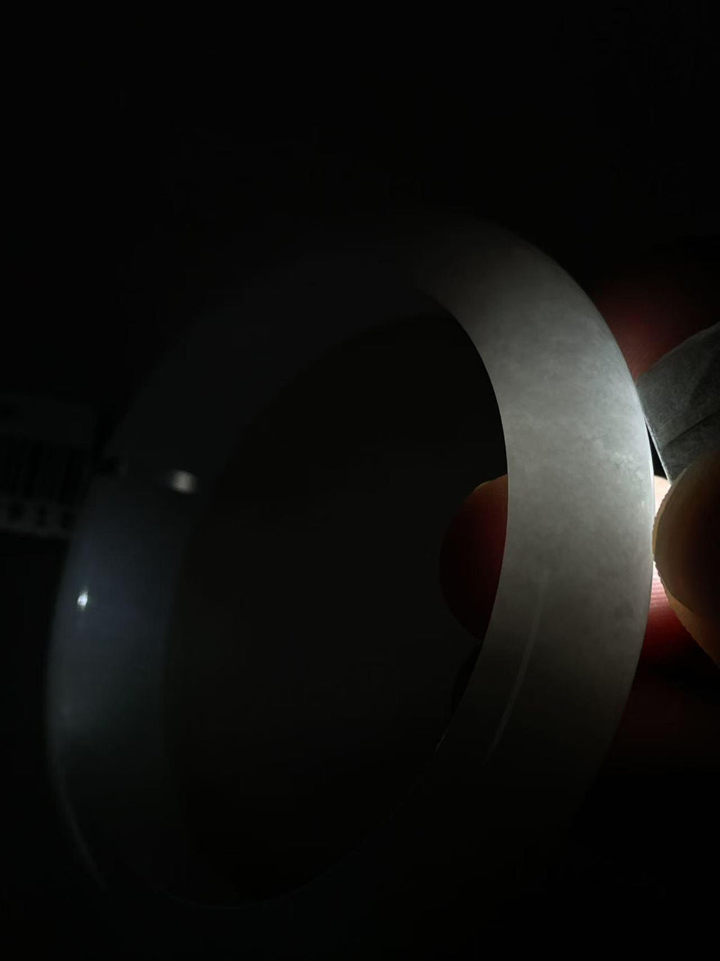 糯种无色平安镯（59.6mm）（yc200967）