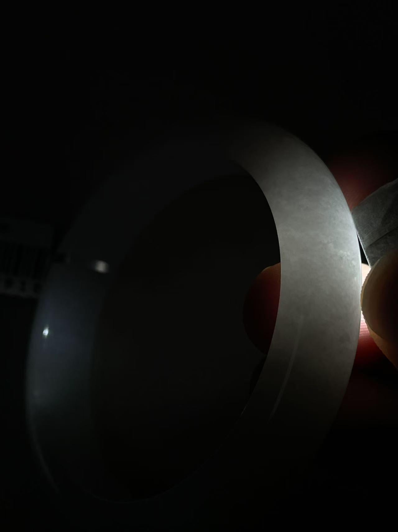 糯种无色平安镯（59.6mm）（yc200967）