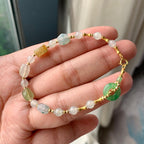 糯冰种多彩手链（yc230958）