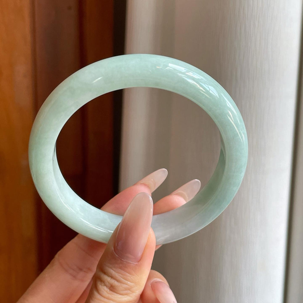 细糯冰晴底翡翠平安（58.7mm）（yc283259）