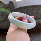 细糯种飘花平安镯（53.2mm）（yc199582）