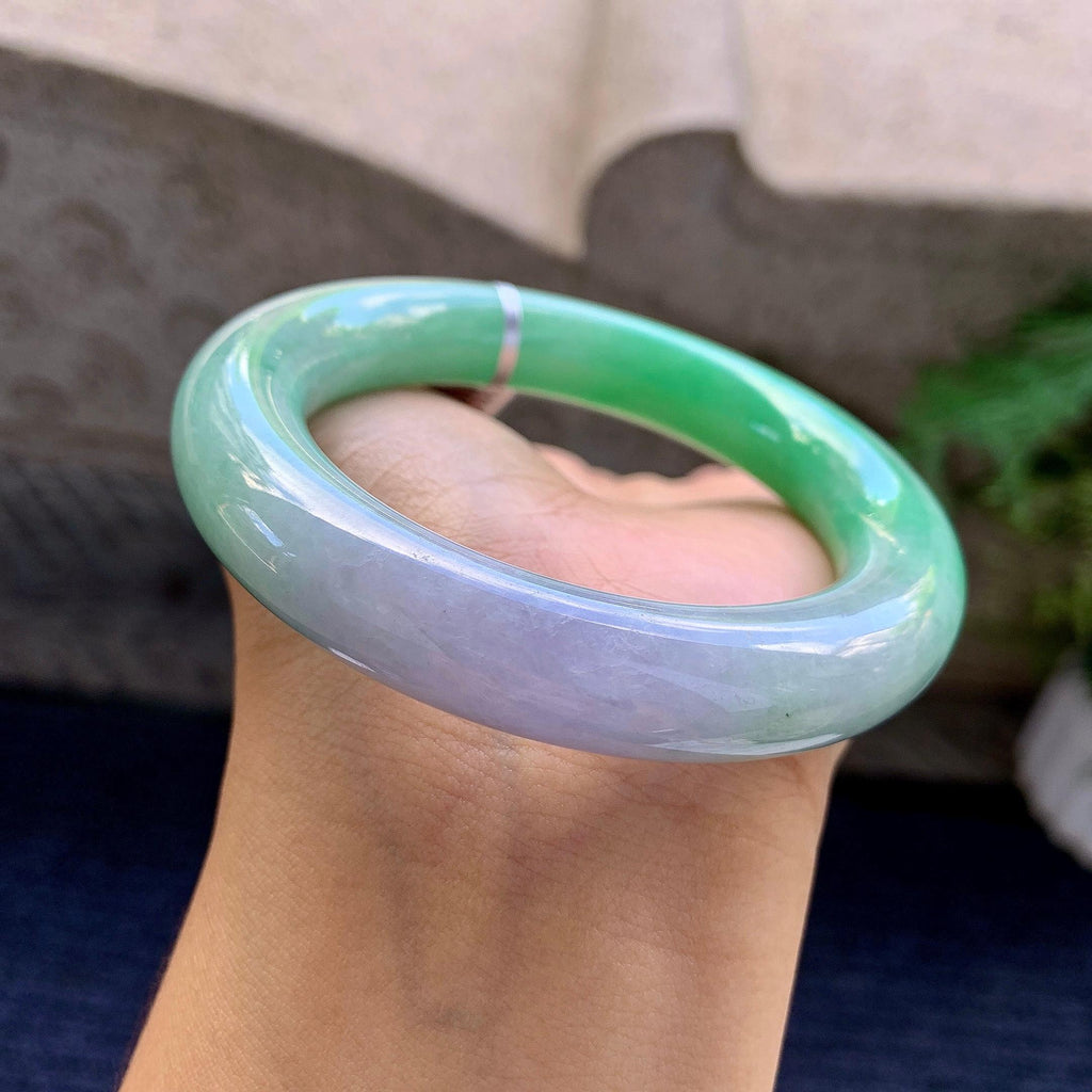 细糯种春彩圆条手镯（54.2mm）（yc223959）