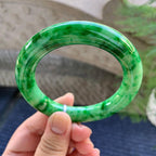 细糯种飘花圆条手镯（57.3mm）（yc249402）