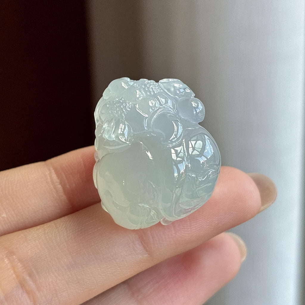 糯冰淡底色貔貅（yc711674）