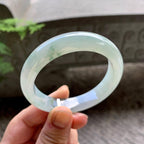 细糯种飘花平安镯（54mm）（yc202363）