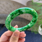 细糯种飘花圆条手镯（57.3mm）（yc249402）