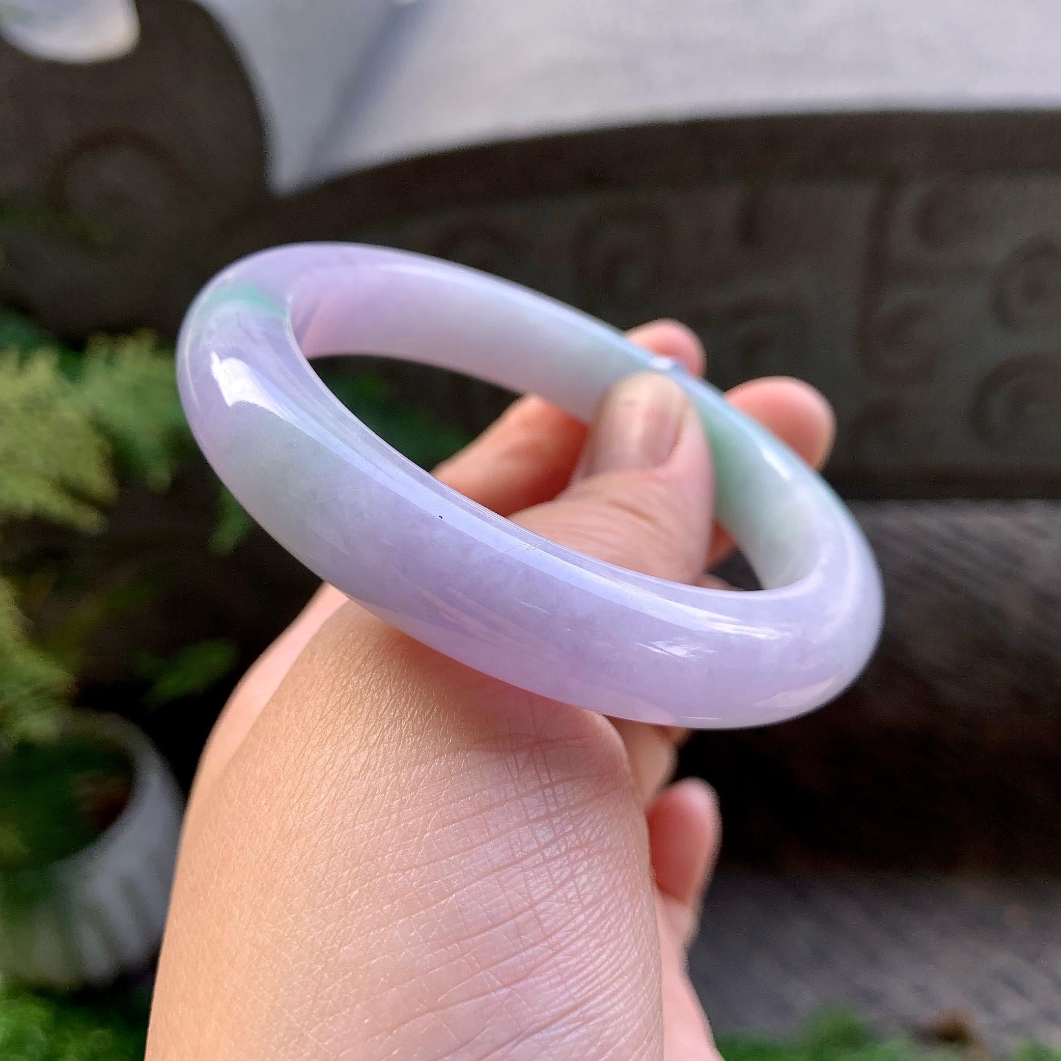 糯种春彩平安镯（57.2mm）（yc259066）