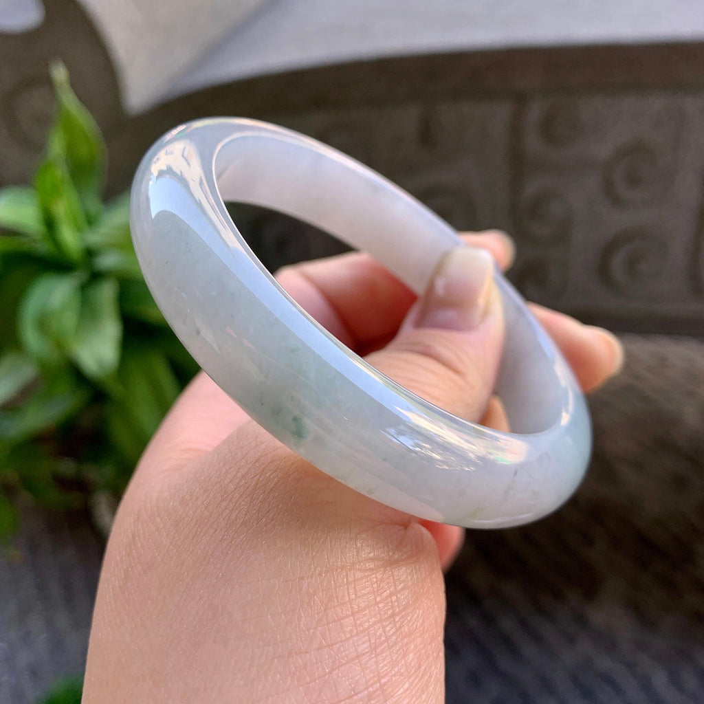 细糯种带底色平安镯（59.7mm）（yc308753）