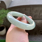 细糯种淡晴底平安镯（56mm）（yc240758）