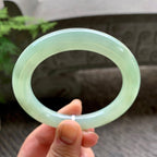 细糯种晴底圆条手镯（56.5mm）（yc202353）