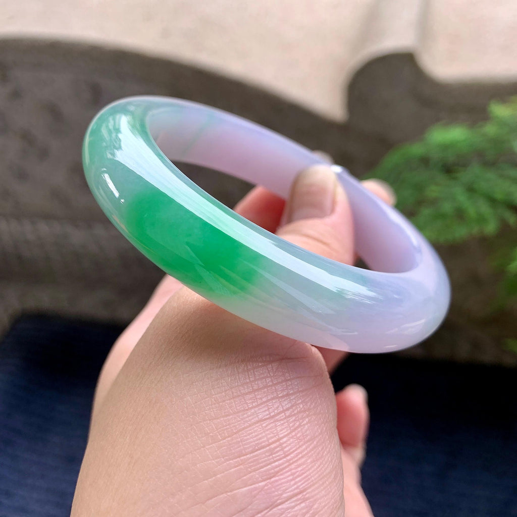 细糯种春彩平安镯（58mm）（yc253065）