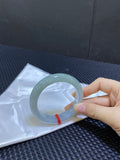 56-57能戴｜ 编号：23082102-4001 用料特别扎实的一条半山水平安镯。上手特别的大气（wg0050825）