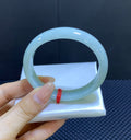 细糯晴底翡翠贵妃镯 编号：23031510-4003 具体尺寸：55-13-6.7（wg0063058）