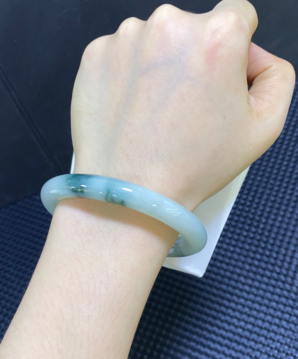53-54｜ 编号：23111803-41002 具体尺寸：53.2-9-9 墨色飘花美人条 经典百搭（wg0081266）