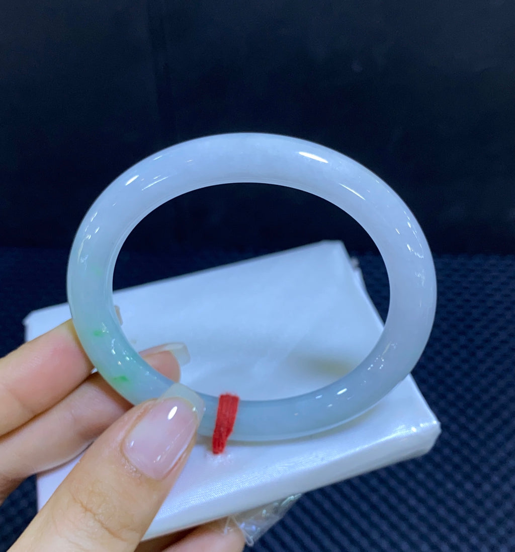 编号：24041314-22010 具体尺寸：50-7.4-8 一抹翠色贵妃 清新淡雅（wg0081261）