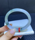 ️今日推荐镯 52-53能戴  编号：23102505-6006 底子润透 自带水墨氛围感 上手显白（wg0082472）